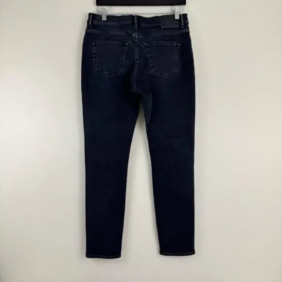 Acne Studios Jeans Mens 31x34 (Act 32x29) Denim Melk Used Blk Pants Made Italy